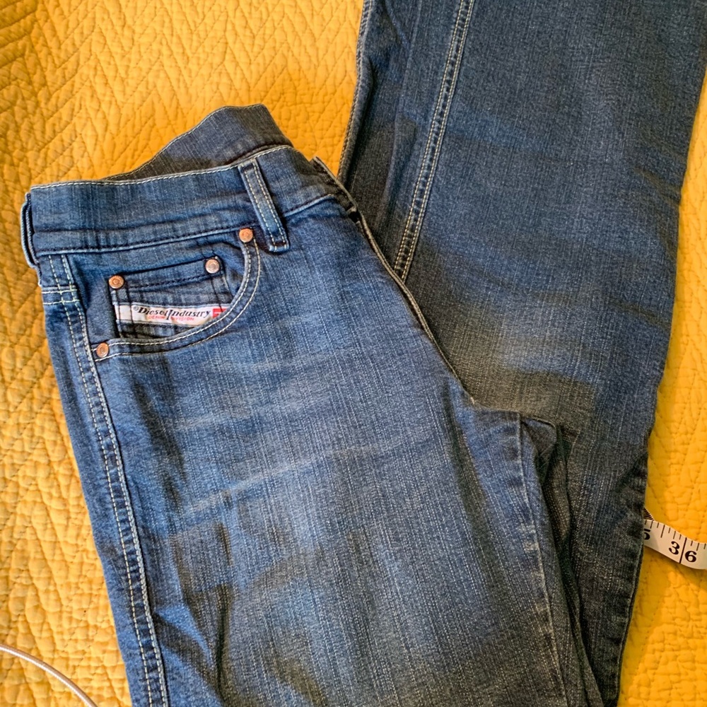 Diesel stretch jeans 29 waist straight leg 29x30